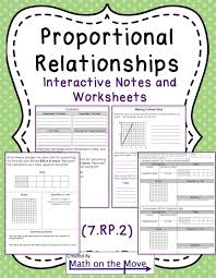 Proportional Relationships Tables