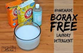 homemade laundry detergent borax free