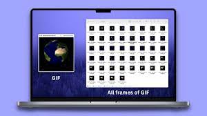 how to save frames of a gif as