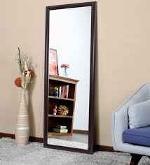 framed full length wall mirror in