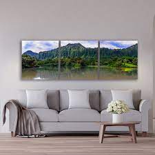 Hawaiian Wall Art Panorama Tropical