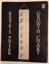 Beatrix Potter Growth Chart Cross Stitch Charts Patterns