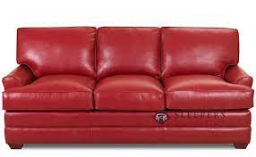 Savvy Gold Coast Leather Sleeper Sofa