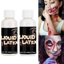 halloween latex makeup