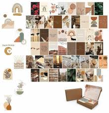 Boho People Aesthetic Wall Collage Kit