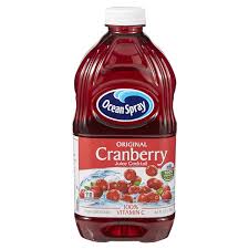 ocean spray cranberry juice tail