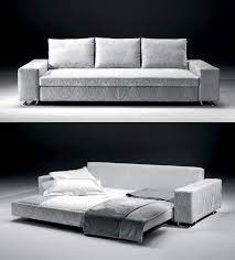 sofa bed in wood and polyurethane for