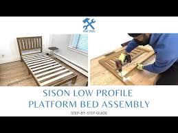 Zinus Alexia Solid Wood Platform Bed