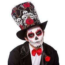 halloween mexican day of the dead hats