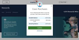 travel purchases with capital one miles