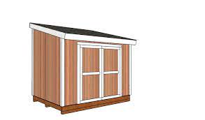 8x10 Lean To Shed Plans Free Pdf