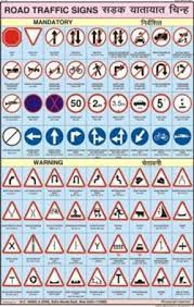 road traffic signs chart manufacturer