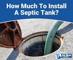 septic tank cost to install