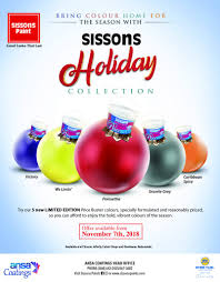 Sissons Holiday Collection Welcome To The World Of Sissons