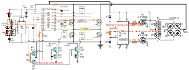Please note you can convert this ferrite core inverter to any desired wattage, right from 100. 5kva Ferrite Core Inverter Circuit Full Working Diagram With Calculation Details Homemade Circuit Projects