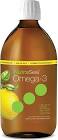 NutraSea Omega 3 Supplement, GMO Free, Lemon, 1250mg (750 mg EPA, 500 mg DHA), 500 mL Liquid Natures Way