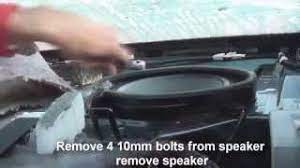 remove rear speakers camry 2016 2016