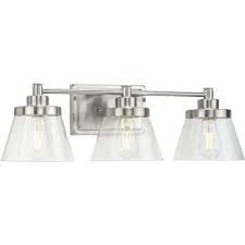 Hinton Collection Three Light Brushed