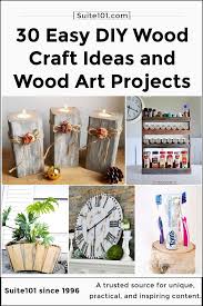 30 Easy Diy Wood Craft Ideas And Wood
