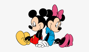 mickey mouse and minnie mouse ω