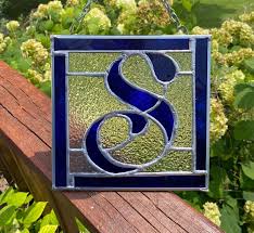 Stained Glass Monogram S Uk In