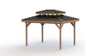 Hot Tub Gazebo Building Plans Double