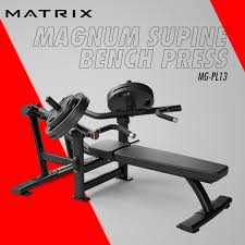 supine bench press matrix magnum mg
