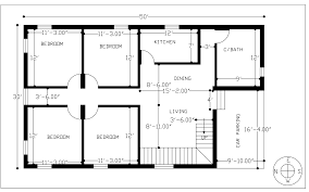 Single Y 4 Bhk House Plan