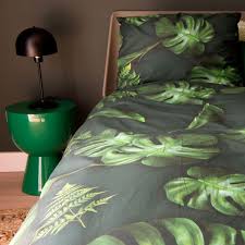 snurk green forest single duvet cover