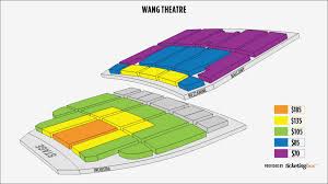 Wang Theater Seating Chart New Wang Theatre Throughout