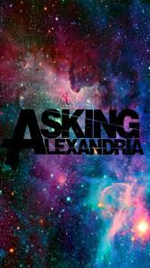 asking alexandria background galaxy