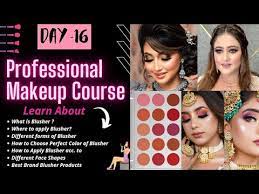 day 16 makeup course blusher