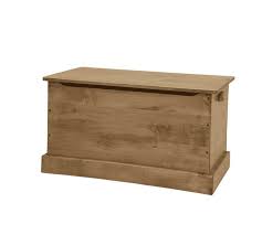 amish made small wooden toy box