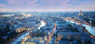 Russland Moskau City Skyline Architektur Geb Ude Stra En  gambar png
