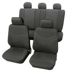 Car Seat Covers Washable Dark Grey For