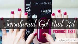 test sensationail gel starter kit