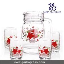 Glass Jug Glassware Set