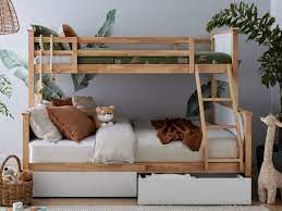 Myer Hardwood Triple Bunk Bed With