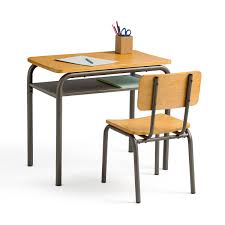 buton vine metal desk and