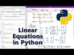 Equation In Python N X N With Numpy