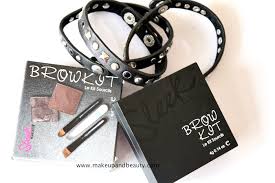 sleek makeup brow kit dark review swatch