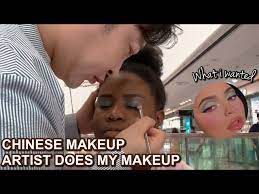 chinese makeup artist does my makeup
