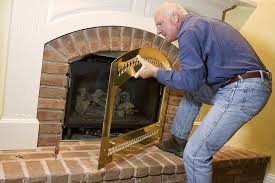 how to install a fireplace door easily