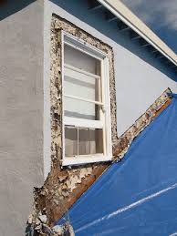 Patch Ed And Crumbling Stucco