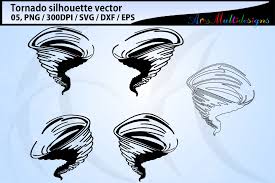 Tornado Silhouette Svg Silhouette Svg Graphic Illustration Illustration
