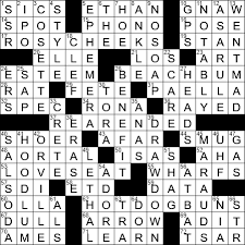 la times crossword 11 may 21 tuesday