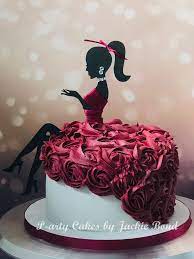 ✓ free for commercial use ✓ high quality images. Best 12 Colourful Flower Cake With A Female Silhouette Page 298715387781008374 Skillofking Com Cake Designs Birthday Silhouette Cake Cake Design