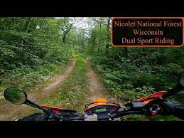 wisconsin dual sport ride in the