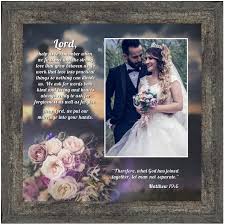 Find out what type of wedding gifts are appropriate to purchase and if they are common for destination weddings or if you are in the wedding ceremony. Amazon Com Christian Wedding Gifts For Couple Engagement Gift For Bride And Groom Christian Bridal Shower Gift For Bride Rustic Wedding Decor A Marriage Prayer Picture Framed Poem 6325bw