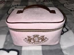 juicy couture travel cosmetic case pink